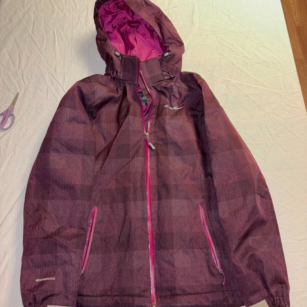 Eddie Bauer Women's Waterproof Purple Ski Jacket